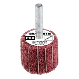Graphite csapos csiszolókerék, 30x25x6mm, P60