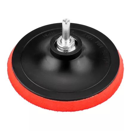 Graphite rugalmas csiszolótányér, tépőzáras, 125mm, M14 + befogócsap