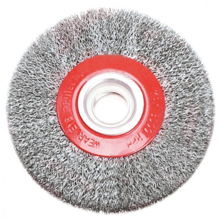 Verto drótkorong körkefe hullámos 125mm