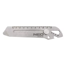 Neo multifunkciós kés 18mm-es törhető penge, 6az1-ben