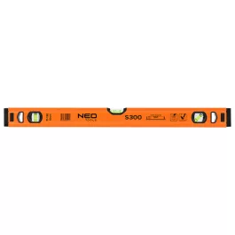 Neo vízmérték, alu, 3 libellás, S 300, 60cm