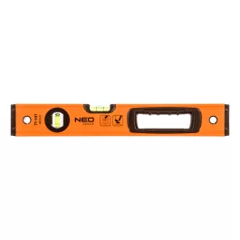 Neo vízmérték, alu, 2 libella, 1 fogantyú, S 400, 40cm