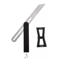 Neo állítható derékszög és szögmásoló, rozsdamentes