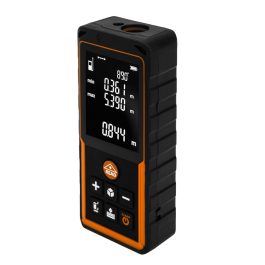   Neo lézeres távolságmérő, hatótáv:100m, IP54 fröccsenő víz védelem, gumírozott ház, multifunkciós