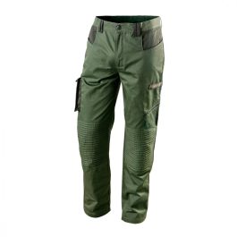 Neo férfi hosszú zöld munkásnadrág, Camo line, S