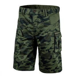 Neo férfi rövid terepmintás munkásnadrág, Camo line, M