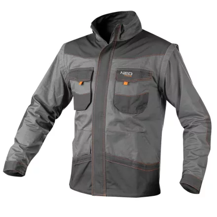 Neo munkavédelmi kabát 2 az 1-ben, 100% pamut, M