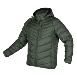   Neo téli munkavédelmi kabát, Mix&Match, steppelt-szigetelt anyag, könnyű, zöld-fekete, XXL