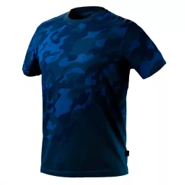 Neo férfi munkás póló, Camo Navy line, XXL