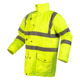   Neo láthatósági munkavédelmi kabát, univerzális 5 az1-ben, szigetelt, sárga, XL