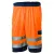 Neo láthatósági hálós rövidnadrág, narancssárga, S
