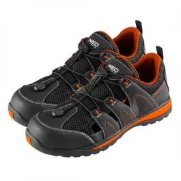   Neo munkacipő, nyitott, s1 sra, fémmentes, kompozit lábújvédő, 43