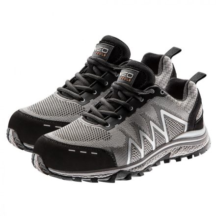 Neo ultrakönnyű sportos munkavédelmi cipő, légáteresztő, fémmentes, O1 SRA, CE, 39