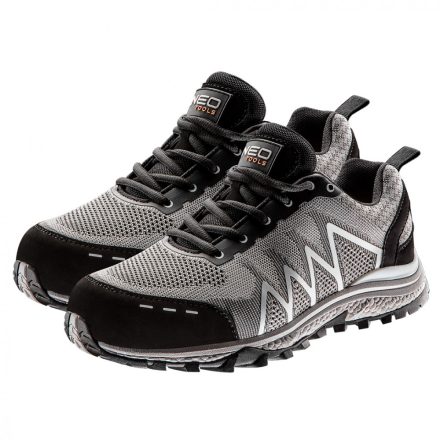 Neo ultrakönnyű sportos munkavédelmi cipő, légáteresztő, fémmentes, O1 SRA, CE, 40
