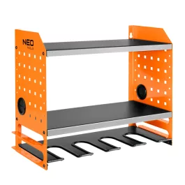   Neo fali polc akkus gépekhez, akku és töltőtároló polcokkal