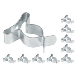   Neo szerszámtartó klipsz, falra szerelhető, horganyzott acél, átmérő 16mm (10db/csomag)