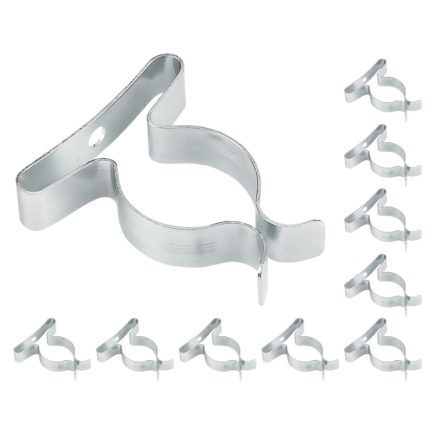 Neo szerszámtartó klipsz, falra szerelhető, horganyzott acél, átmérő 19mm (10db/csomag)