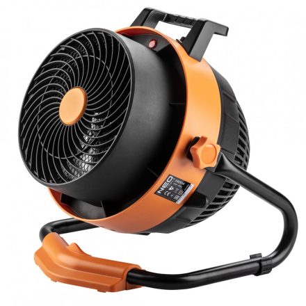 Neo elektromos hősugárzó ventiátorral, 2az1-ben, 2,4kw, manuális,termosztát,460 m3/h