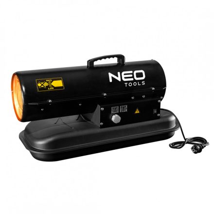 Neo gázolajos hőlégbefúvó, 20kw, 19l, fogyasztás: 1.9l / h, teljesítmény: 550 m3 / h