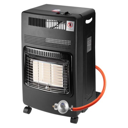 Neo gázkályha, kerámia betétes, 3 fokozatú,  max.4200W, gázpalack tartóval