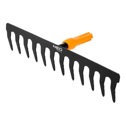 Neo gereblye, 12 fogú, acél, 350mm, Neo Click System