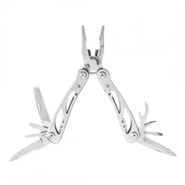   Topex multifunkciós szerszám, 9 funkció, silver, súly 222 g, nyitva/összecsukva: 165mm/105mm