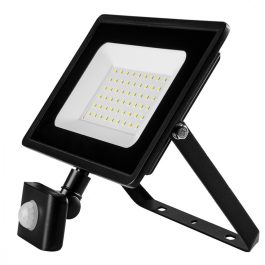 Neo reflektor, mozgásérzékelős, 230v/50w 4000lum smd led
