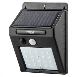   Neo napelemes fali reflektor 20 smd led 200lum, mozgásérzékelő