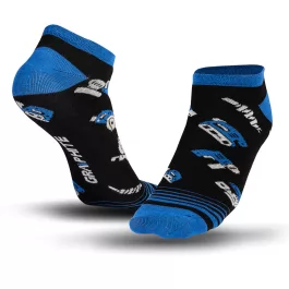   Graphite munkazokni, 80% pamut, szerszám mintás 39-42, kék/fekete