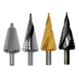 HSS-G / HSS-Co lépcsős fúrók, hántoló fúrók, kúpos süllyesztők